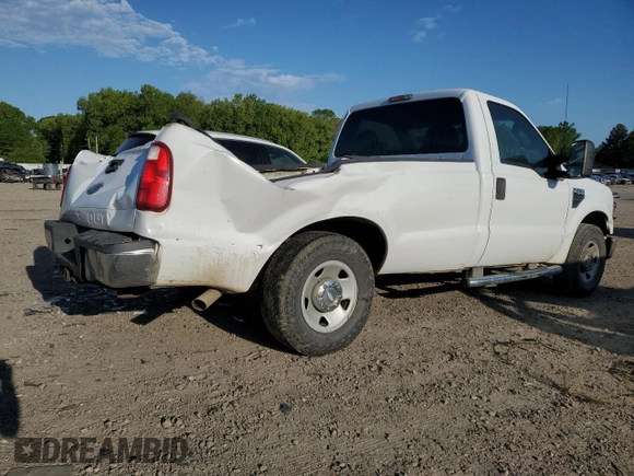 2009 Ford F-250 XL with VIN 1FTNF20579EB29316, listed as a Copart auction lot 53327005 with 183,179 mi miles and Salvage title. Bid and sale history available at DreamBid. Image 3.