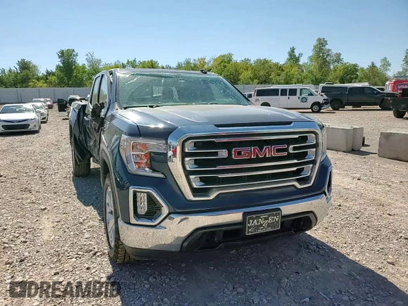 2021 GMC Sierra 1500 SLT z VIN 3GTU9DET0MG369332, wystawiony jako Copart lot #74367934 z przebiegiem 148 095 mil mil oraz Szkoda całkowita • Salvage title. Historia ofert i sprzedaży dostępna na DreamBid. Obrazek 11.