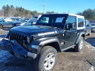 2021 Jeep Wrangler 80th Anniversary with VIN 1C4GJXAN0MW557797, listed as a IAAI auction lot 41505457 with 40,611 mi miles and . Bid and sale history available at DreamBid. Image 17.