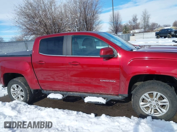 2020 GMC Canyon 4WD SLE with VIN 1GTG6CEN1L1182177, listed as a IAAI auction lot 41524663 with 80,768 mi miles. Bid and sale history available at carsss.com. Image 13.