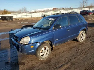 2006 Hyundai Tucson GL with VIN KM8JM12BX6U340752, listed as a Copart auction lot 48483275 with 159,326 mi miles and Salvage Title. Bid and sale history available at carsss.com. Image 1.