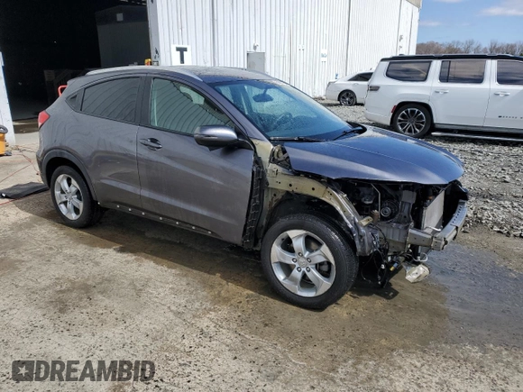 2016 Honda HR-V EX-L w/Navi with VIN 3CZRU6H79GM722682, listed as a Copart auction lot 51313175 with 37,894 mi miles and Salvage Title. Bid and sale history available at carsss.com. Image 4.