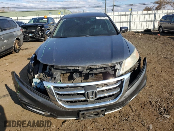 2013 Honda Crosstour EX-L with VIN 5J6TF2H58DL004464, listed as a Copart auction lot 77202994 with 142,494 mi miles and Salvage Title. Bid and sale history available at carsss.com. Image 5.