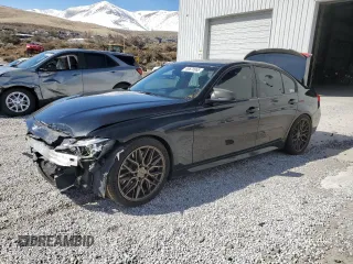 2017 BMW 3 Series 340i xDrive with VIN WBA8B7C3XHK858665, listed as a Copart auction lot 49678965 with 65,606 mi miles and Salvage Title. Bid and sale history available at carsss.com. Image 1.