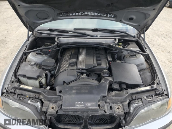 2004 BMW 3 Series 330xi with VIN WBAEW534X4PN33452, listed as a Copart auction lot 54746735 with 135,729 mi miles and Salvage title. Bid and sale history available at DreamBid. Image 11.