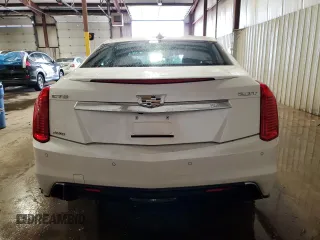 2018 Cadillac CTS Sedan Luxury AWD with VIN 1G6AX5SX6J0142851, listed as a Copart auction lot 53814185 with 53,747 mi miles and Salvage Title. Bid and sale history available at carsss.com. Image 6.