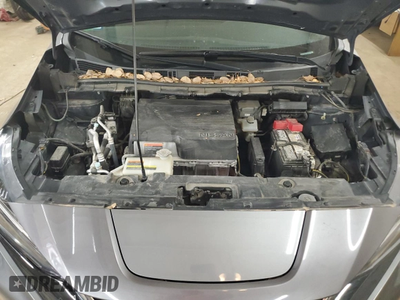 2020 Nissan LEAF SV Plus with VIN 1N4BZ1CP7LC311088, listed as a Copart auction lot 48157795 with 37,181 mi miles and Salvage Title. Bid and sale history available at DreamBid. Image 11.