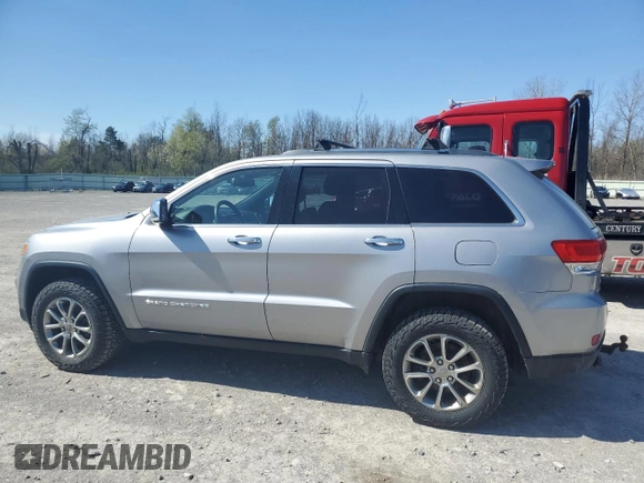 2015 Jeep Grand Cherokee Limited with VIN 1C4RJFBG0FC753584, listed as a Copart auction lot 55029905 with 178,454 mi miles and Clean Title. Bid and sale history available at carsss.com. Image 2.