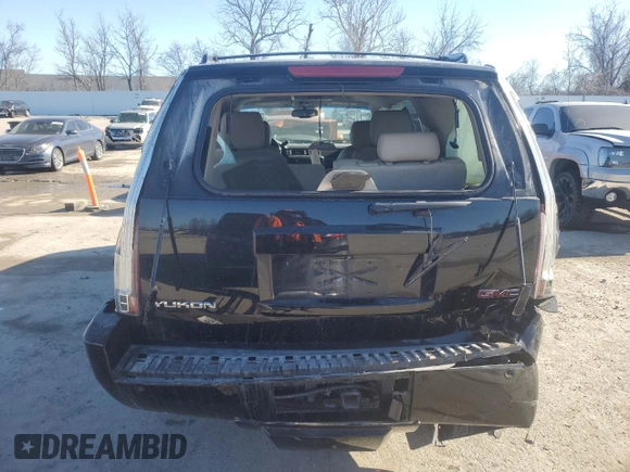2014 GMC Yukon Denali with VIN 1GKS2EEF7ER170165, listed as a Copart auction lot 47138225 with 123,678 mi miles and Salvage Title. Bid and sale history available at carsss.com. Image 6.