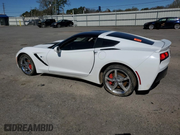 2015 Chevrolet Corvette 2LT with VIN 1G1YD2D7XF5102081, listed as a Copart auction lot 49268095 with 32,256 mi miles and Salvage Title. Bid and sale history available at carsss.com. Image 2.