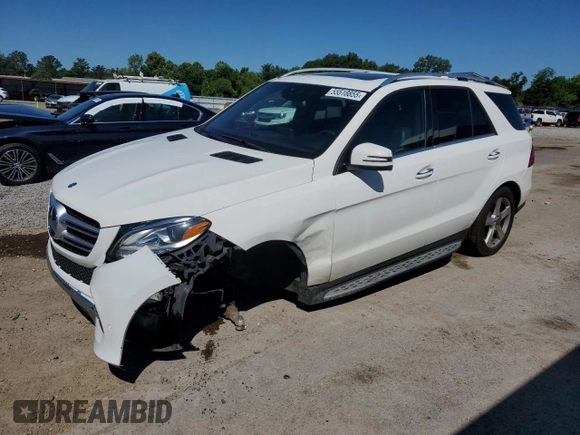 2018 Mercedes-Benz GLE 350 z VIN 4JGDA5JB3JB153209, wystawiony jako Copart lot #55518855 z przebiegiem 73 840 mil mil oraz Szkoda całkowita • Salvage title. Historia ofert i sprzedaży dostępna na DreamBid. Obrazek 1.