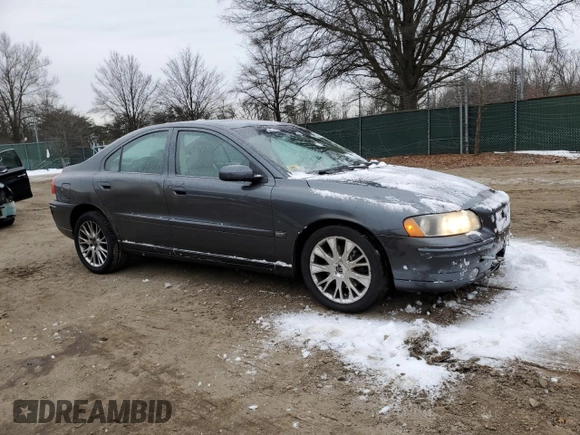 2006 Volvo S60 2.4L Turbo with VIN YV1RS547362531500, listed as a Copart auction lot 88526575 with 60,107 mi miles and Salvage Title. Bid and sale history available at carsss.com. Image 4.