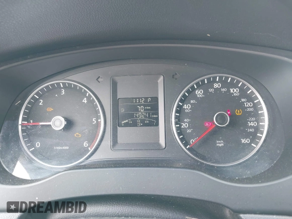 2013 Volkswagen Jetta TDI w/Premium/Nav with VIN 3VWLL7AJ3DM418377, listed as a IAAI auction lot 42768223 with 149,241 mi miles and . Bid and sale history available at DreamBid. Image 7.