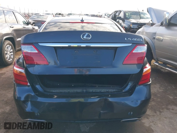 2011 Lexus LS 460 L with VIN JTHGL5EF1B5042245, listed as a IAAI auction lot 41278051 with 138,147 mi miles and . Bid and sale history available at DreamBid. Image 16.