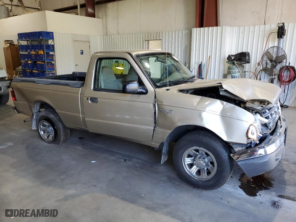 2001 Ford Ranger XL with VIN 1FTYR10C51PA36025, listed as a Copart auction lot 83448284 with 203,893 mi miles and Salvage Title. Bid and sale history available at carsss.com. Image 4.
