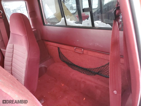 1994 Ford Ranger Splash with VIN 1FTCR14U6RTA75657, listed as a Copart auction lot 87483104 with 135,795 mi miles and Salvage Title. Bid and sale history available at carsss.com. Image 10.