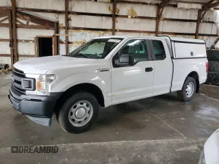 2018 Ford F-150 XL with VIN 1FTEX1CB6JKE81947, listed as a Copart auction lot 49666845 with 160,396 mi miles and Clean Title. Bid and sale history available at carsss.com. Image 1.