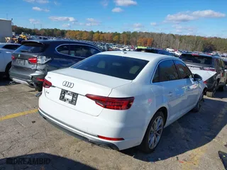 2019 Audi A4 Premium with VIN WAUGMAF40KA036963, listed as a IAAI auction lot 41061853 with 1 mi miles. Bid and sale history available at carsss.com. Image 4.