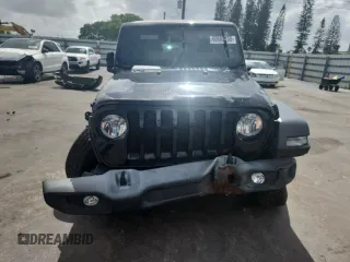 2021 Jeep Wrangler Unlimited Sport S z VIN 1C4HJXDG4MW512119, wystawiony jako Copart lot #60683155 z przebiegiem 44 578 mil mil oraz Szkoda całkowita • Salvage title. Historia ofert i sprzedaży dostępna na DreamBid. Obrazek 5.