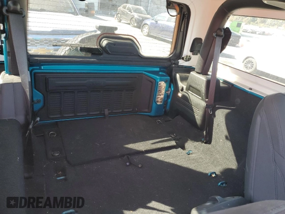 2020 Jeep Wrangler Sport with VIN 1C4GJXAG4LW178754, listed as a Copart auction lot 77232714 with 108,955 mi miles and Salvage title. Bid and sale history available at DreamBid. Image 11.