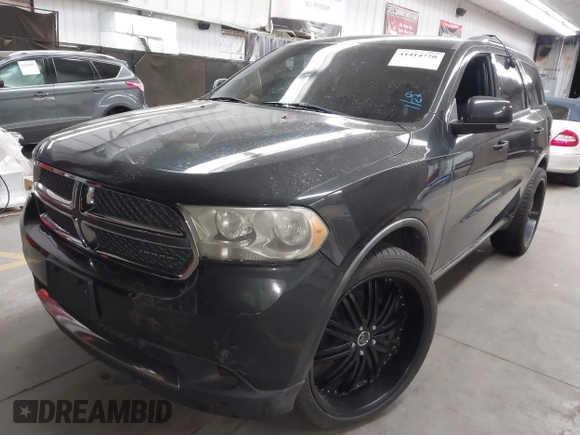 2011 Dodge Durango Crew with VIN 1D4RD4GG2BC729899, listed as a IAAI auction lot 41414720 with 209,281 mi miles and . Bid and sale history available at DreamBid. Image 17.