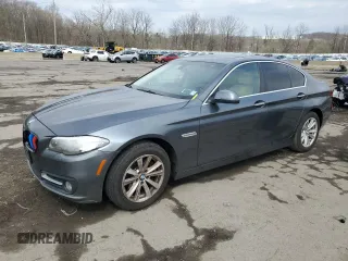 2015 BMW 5 Series 528i xDrive with VIN WBA5A7C54FD627480, listed as a Copart auction lot 53152875 with 146,389 mi miles and Clean Title. Bid and sale history available at carsss.com. Image 1.