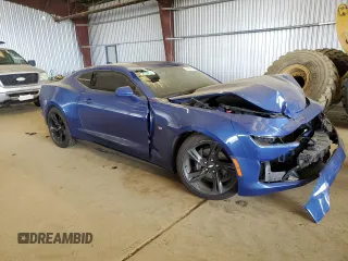 2019 Chevrolet Camaro 2LT with VIN 1G1FD1RS2K0123156, listed as a Copart auction lot 47807145 with 70,221 mi miles and Salvage Title. Bid and sale history available at carsss.com. Image 4.