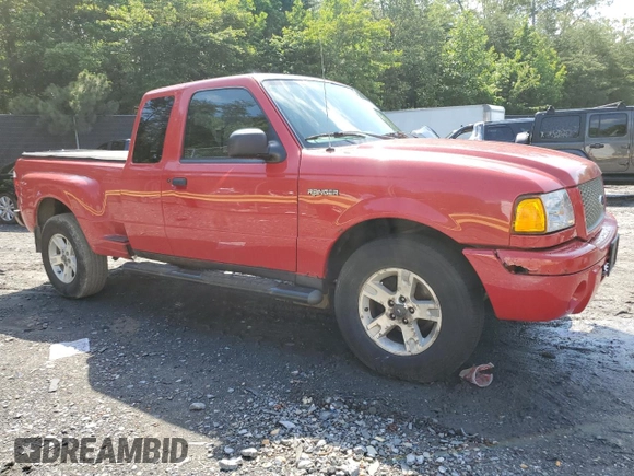 2003 Ford Ranger XL Fleet with VIN 1FTZR45E63PA71188, listed as a Copart auction lot 58998915 with 113,374 mi miles and Clean title. Bid and sale history available at DreamBid. Image 4.