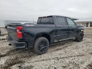 2024 Chevrolet Silverado 1500 Custom with VIN 3GCPDBEK8RG158264, listed as a Copart auction lot 46501385 with 2,382 mi miles and Salvage Title. Bid and sale history available at DreamBid. Image 3.