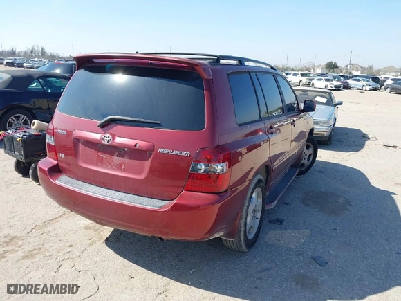 2006 Toyota Highlander w/3rd Row with VIN JTEDP21A360108181, listed as a IAAI auction lot 41526276 with 246,465 mi miles. Bid and sale history available at carsss.com. Image 4.