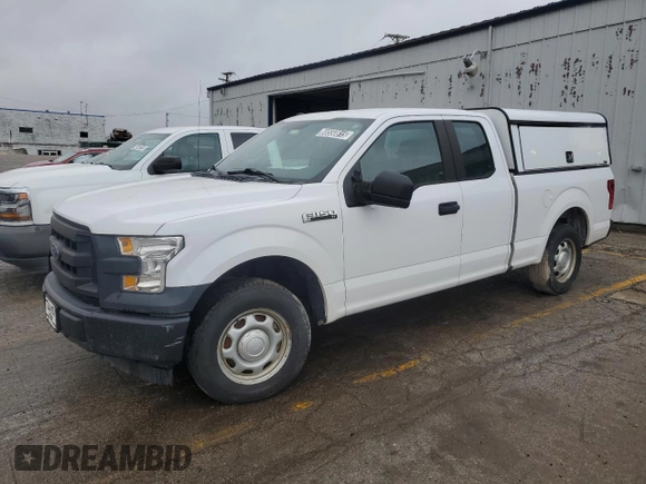 2017 Ford F-150 XL with VIN 1FTEX1C83HKE23955, listed as a Copart auction lot 88550815 with 0 mi miles and Clean Title. Bid and sale history available at carsss.com. Image 1.