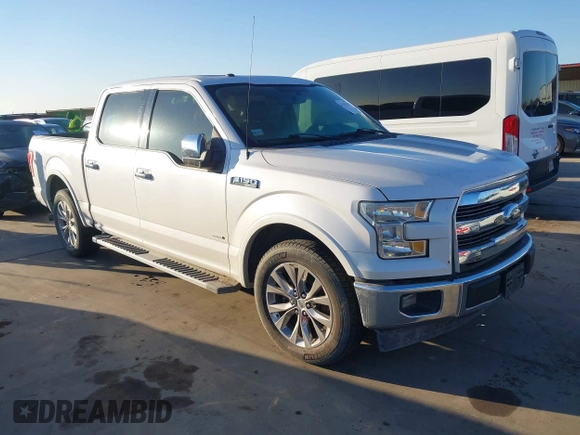 2017 Ford F-150 XL with VIN 1FTEW1CG2HKD52905, listed as a IAAI auction lot 41117697 with 163,373 mi miles. Bid and sale history available at carsss.com. Image 1.