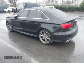 2015 Audi S3 2.0T Prestige with VIN WAUFFGFF4F1137472, listed as a IAAI auction lot 41559137 with 95,945 mi miles. Bid and sale history available at carsss.com. Image 3.