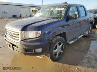 2013 Honda Ridgeline RT with VIN 5FPYK1F20DB017746, listed as a Copart auction lot 89013875 with 149,845 mi miles and Salvage Title. Bid and sale history available at carsss.com. Image 1.