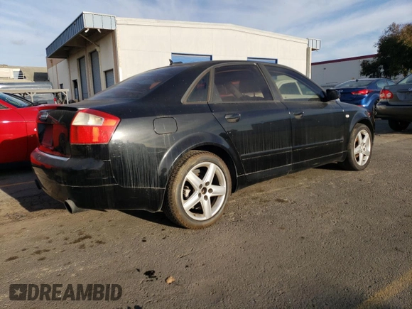 2005 Audi A4 1.8T SE with VIN WAULC68E45A108210, listed as a Copart auction lot 78733904 with 131,244 mi miles and Salvage Title. Bid and sale history available at carsss.com. Image 3.