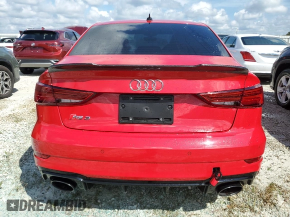 2020 Audi RS 3 z VIN WUABWGFF7LA905865, wystawiony jako Copart lot #74058024 z przebiegiem 7 414 mil mil oraz Nie do naprawy • Non repairable. Historia ofert i sprzedaży dostępna na DreamBid. Obrazek 6.