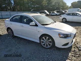 2013 Mitsubishi Lancer GT with VIN JA32U8FW8DU014720, listed as a Copart auction lot 75509414 with 153,645 mi miles and Salvage Title. Bid and sale history available at carsss.com. Image 4.