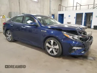 2019 Kia Optima S with VIN 5XXGT4L30KG289823, listed as a Copart auction lot 53204805 with 80,122 mi miles and Salvage Title. Bid and sale history available at carsss.com. Image 4.