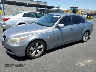 2005 BMW 5 Series 525i with VIN WBANA535X5B861539, listed as a Copart auction lot 57672385 with 90,284 mi miles and Clean title. Bid and sale history available at DreamBid. Image 1.