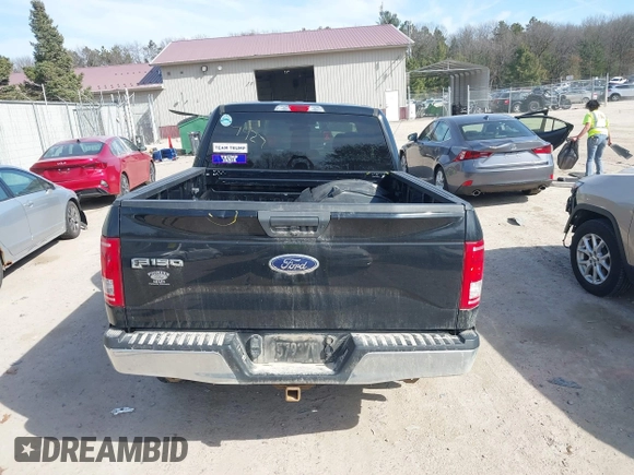 2017 Ford F-150 XL with VIN 1FTFX1EF4HKC85861, listed as a IAAI auction lot 41777927 with 1 mi miles. Bid and sale history available at carsss.com. Image 16.