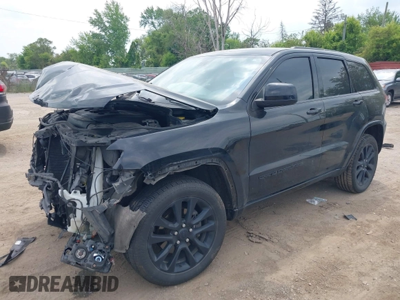 2018 Jeep Grand Cherokee Upland with VIN 1C4RJFAG8JC466195, listed as a IAAI auction lot 42413128 with 105,488 mi miles and . Bid and sale history available at DreamBid. Image 2.