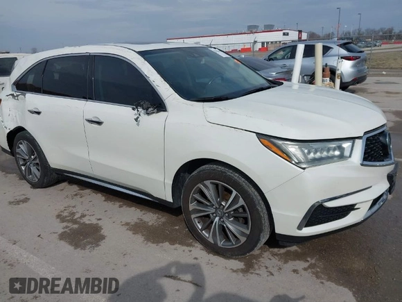 2017 Acura MDX w/Technology Pkg with VIN 5FRYD4H5XHB037230, listed as a IAAI auction lot 41695097 with 79,109 mi miles. Bid and sale history available at carsss.com. Image 1.