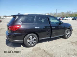 2019 Nissan Pathfinder SL z VIN 5N1DR2MM3KC635355, wystawiony jako Copart lot #52355495 z przebiegiem 84 567 mil mil oraz Szkoda całkowita • Salvage title. Historia ofert i sprzedaży dostępna na DreamBid. Obrazek 3.
