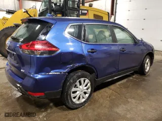 2017 Nissan Rogue SV with VIN KNMAT2MV8HP587466, listed as a Copart auction lot 85168534 with 160529 miles and Clean Title. Bid and sale history available at carsss.com. Image 3.