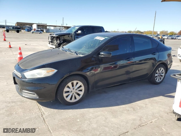2016 Dodge Dart Aero with VIN 1C3CDFDH6GD531120, listed as a Copart auction lot 83416814 with 81,531 mi miles and Clean Title. Bid and sale history available at carsss.com. Image 1.