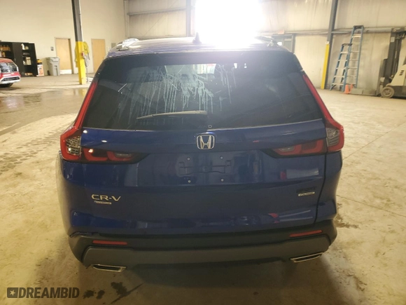 2025 Honda CR-V Hybrid Sport Touring with VIN 2HKRS6H92SH803440, listed as a Copart auction lot 52608715 with 5,348 mi miles and Salvage Title. Bid and sale history available at carsss.com. Image 6.