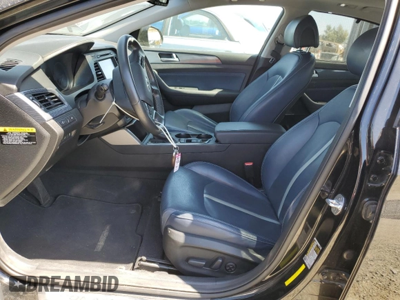 2017 Hyundai Sonata Hybrid Limited with VIN KMHE34L14HA046991, listed as a Copart auction lot 65815373 with 95,854 mi miles. Bid and sale history available at carsss.com. Image 7.