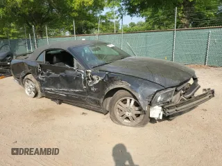 2007 Ford Mustang GT Deluxe with VIN 1ZVHT85H775207390, listed as a Copart auction lot 59553555 with 125,676 mi miles and Salvage title. Bid and sale history available at DreamBid. Image 4.