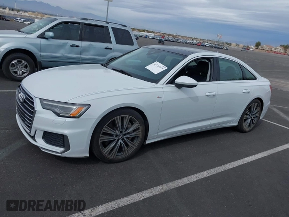 2019 Audi A6 Premium Plus with VIN WAUL2AF28KN022417, listed as a IAAI auction lot 41741395 with 61,767 mi miles. Bid and sale history available at carsss.com. Image 14.