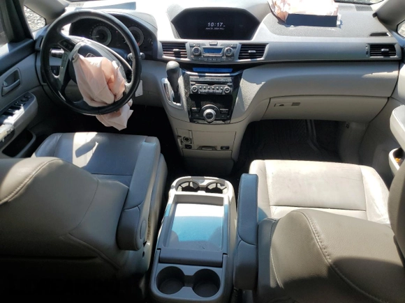 2012 Honda Odyssey EX-L with VIN 5FNRL5H69CB019771, listed as a Copart auction lot 59333624 with 197,203 mi miles and Salvage Title. Bid and sale history available at carsss.com. Image 8.
